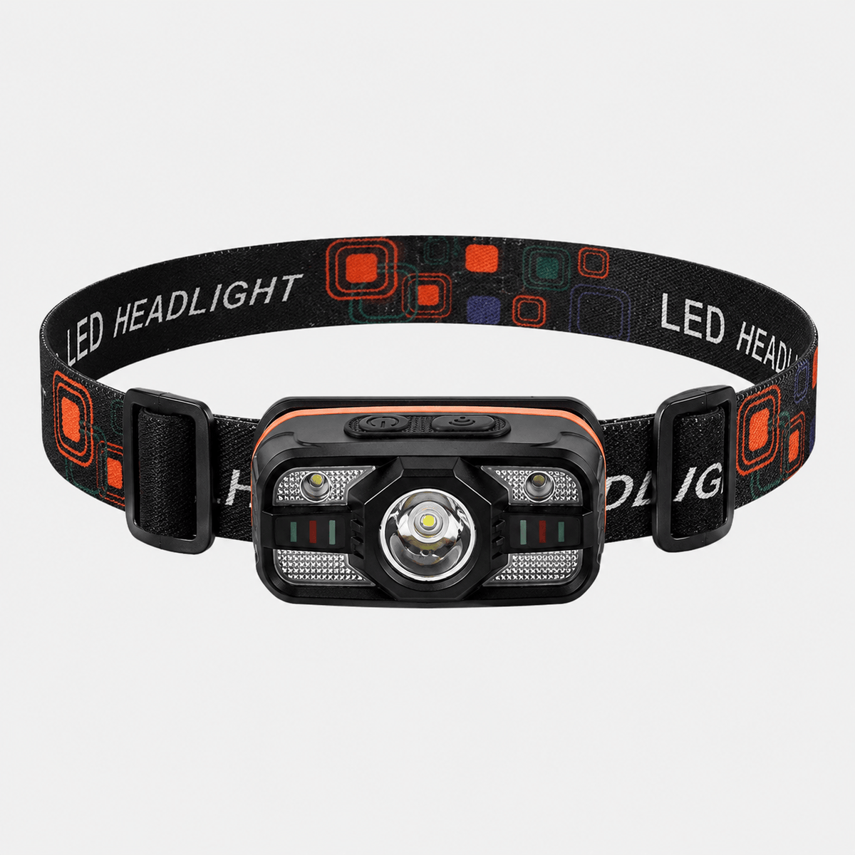 Cairnward-Outdoor USB rechargeable LED headlamp with multiple lighting modes