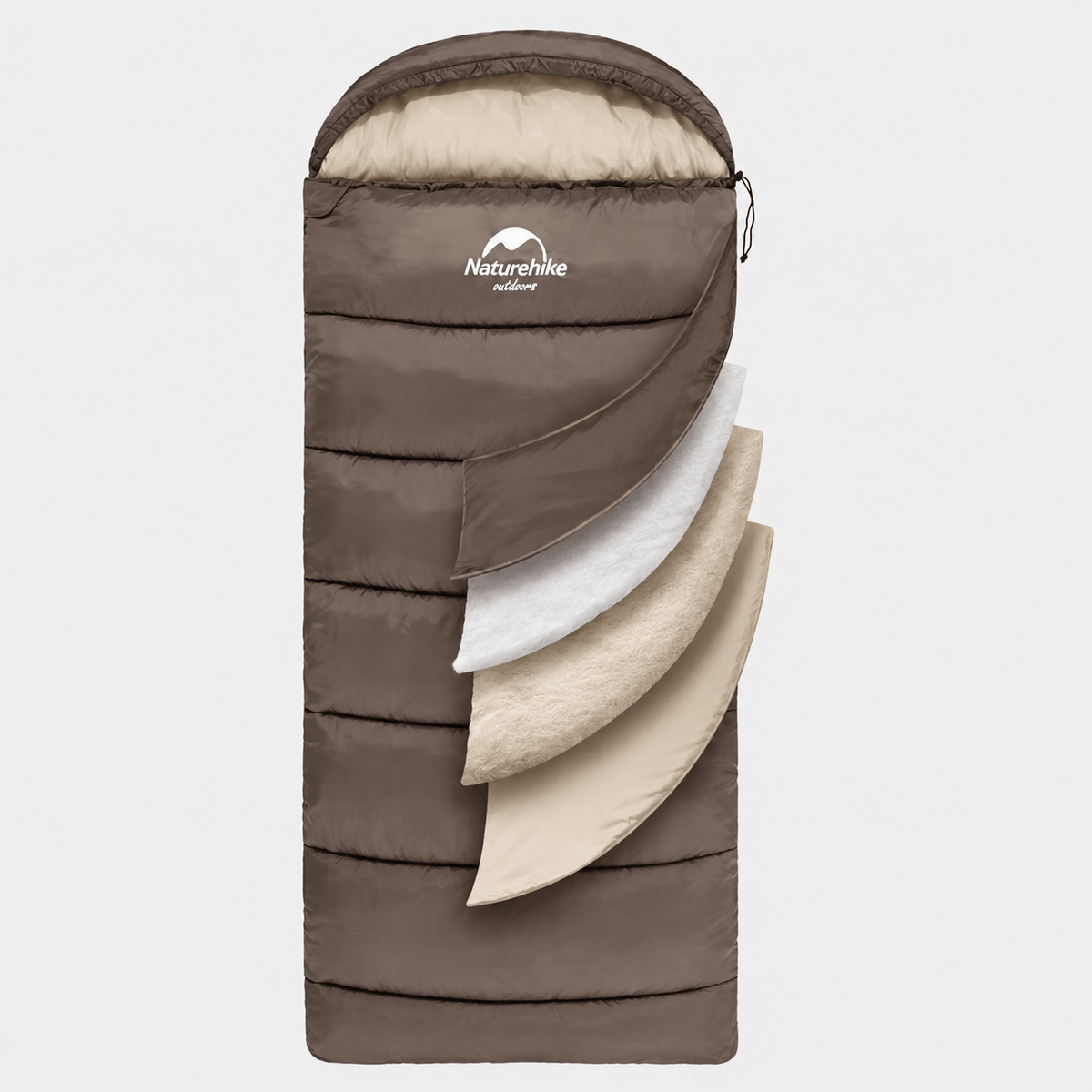 Cairnward-Outdoor waterproof envelope sleeping bag winter camping hiking