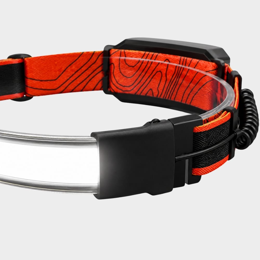 Cairnward-Outdoor wide beam rechargeable headlamp waterproof running headlight