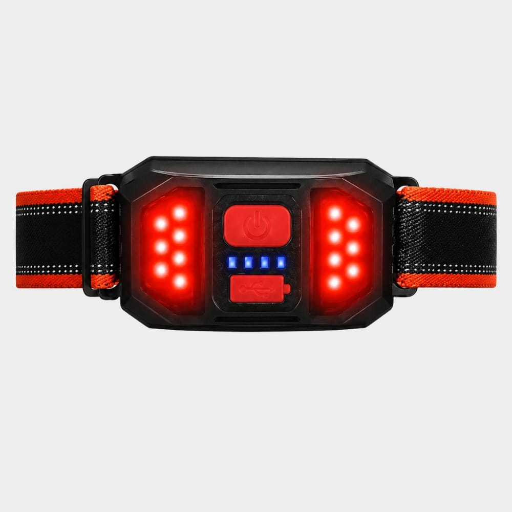 Cairnward-Outdoor wide beam rechargeable headlamp waterproof running headlight