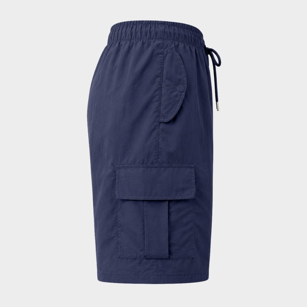 Cairnward-Outdoor womens drawstring cargo shorts knee length outdoor