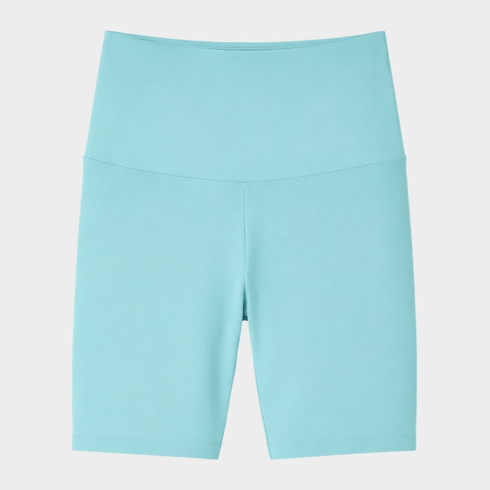 Cairnward-Outdoor womens high waist cycling biker shorts knee length
