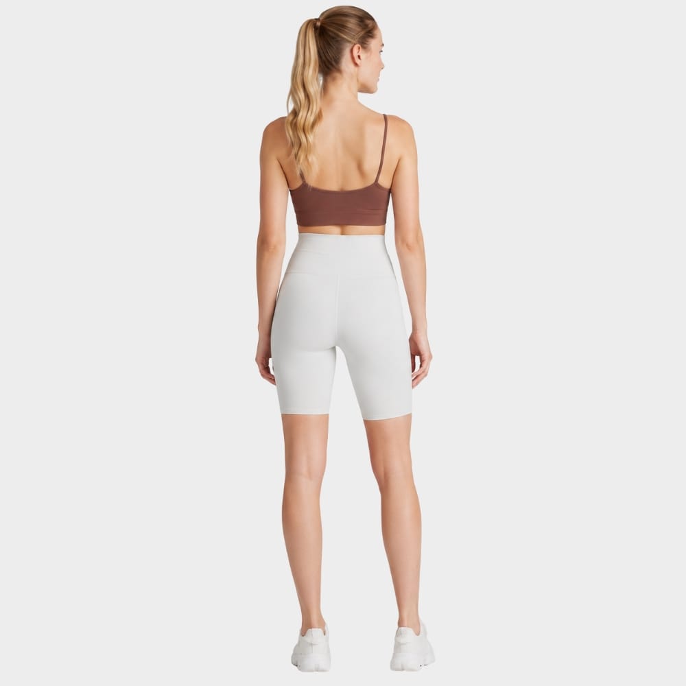 Cairnward-Outdoor womens high waist cycling biker shorts knee length