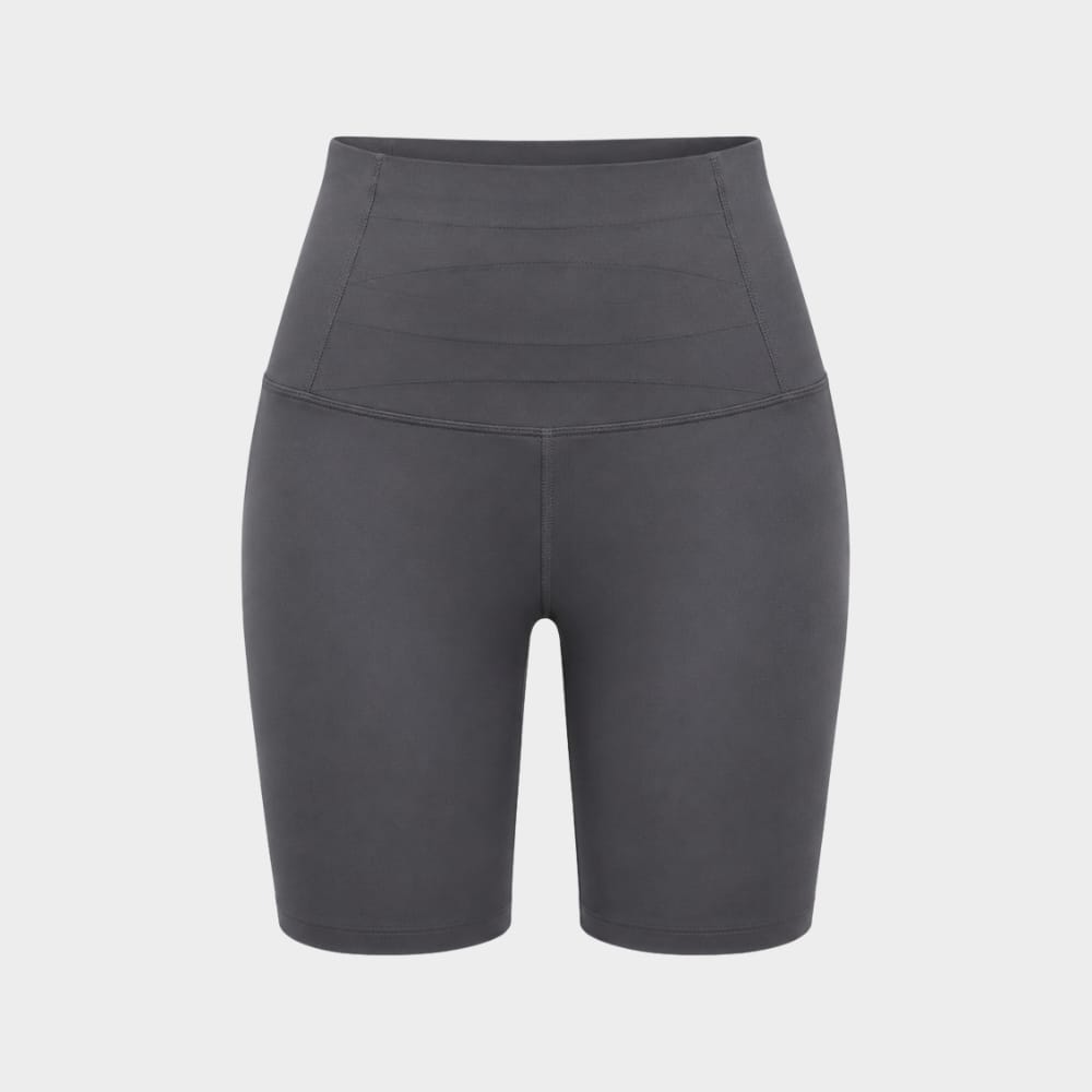Cairnward-Outdoor womens high waist cycling biker shorts knee length