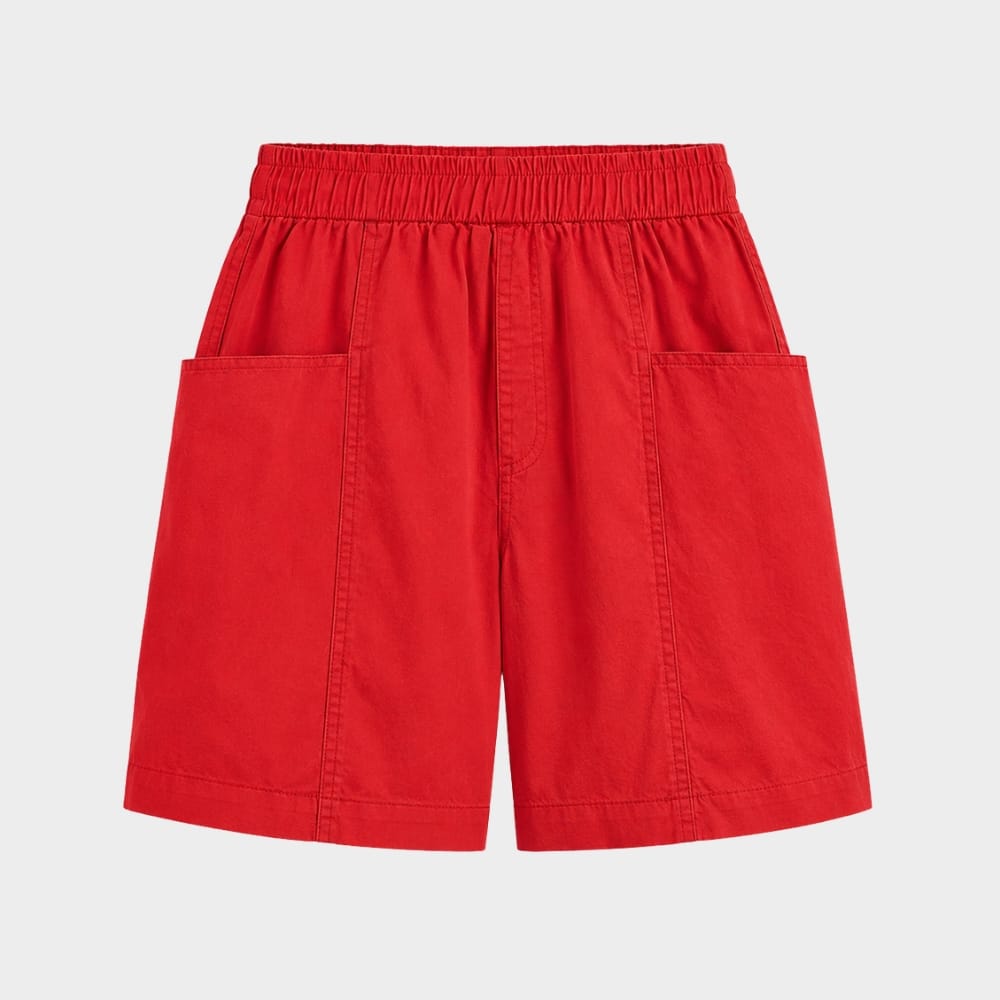 Cairnward-Outdoor womens high waist loose summer shorts with pockets