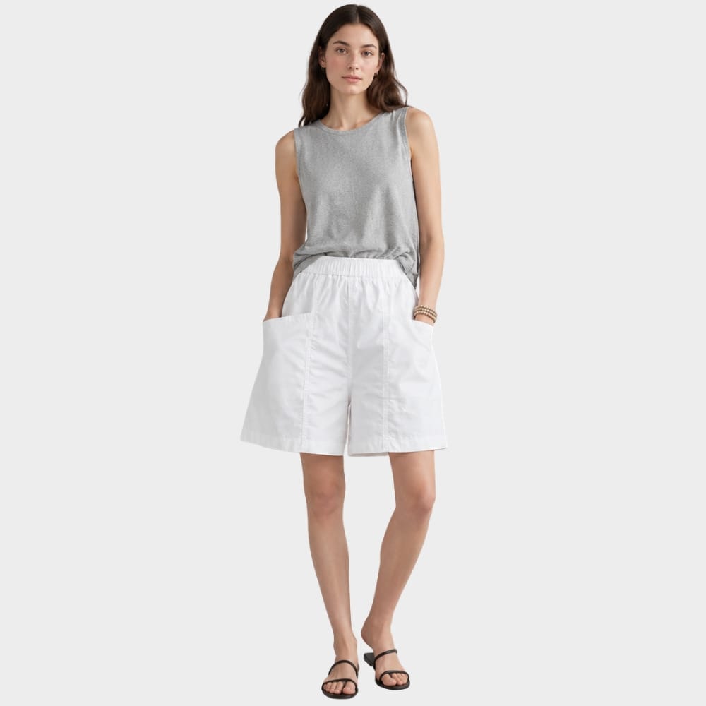 Cairnward-Outdoor womens high waist loose summer shorts with pockets