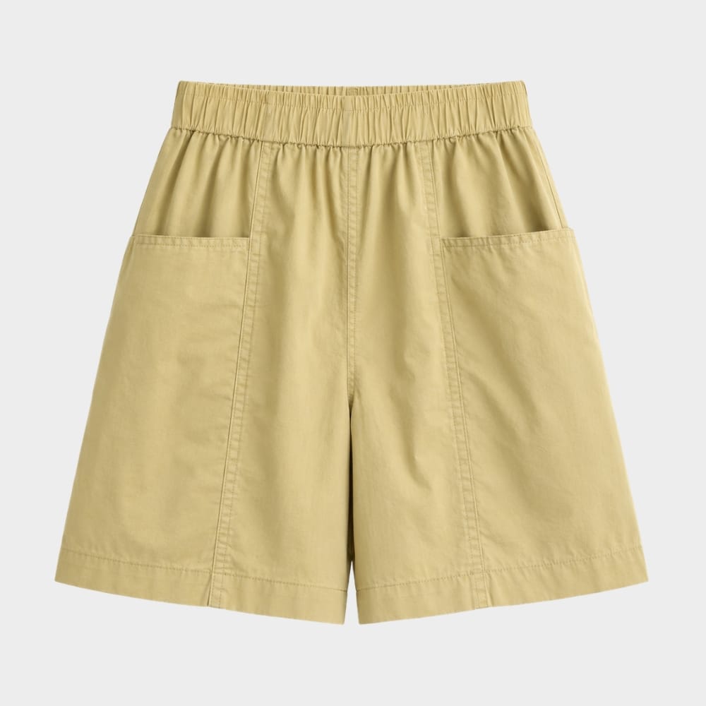 Cairnward-Outdoor womens high waist loose summer shorts with pockets