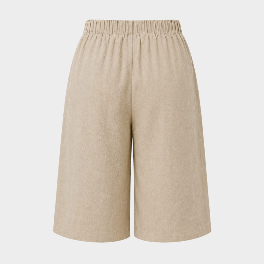 Cairnward-Outdoor womens high waist wide leg summer casual shorts