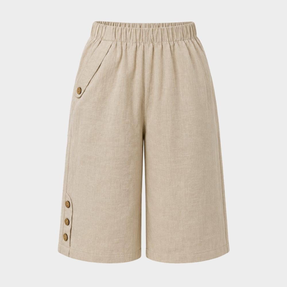 Cairnward-Outdoor womens high waist wide leg summer casual shorts