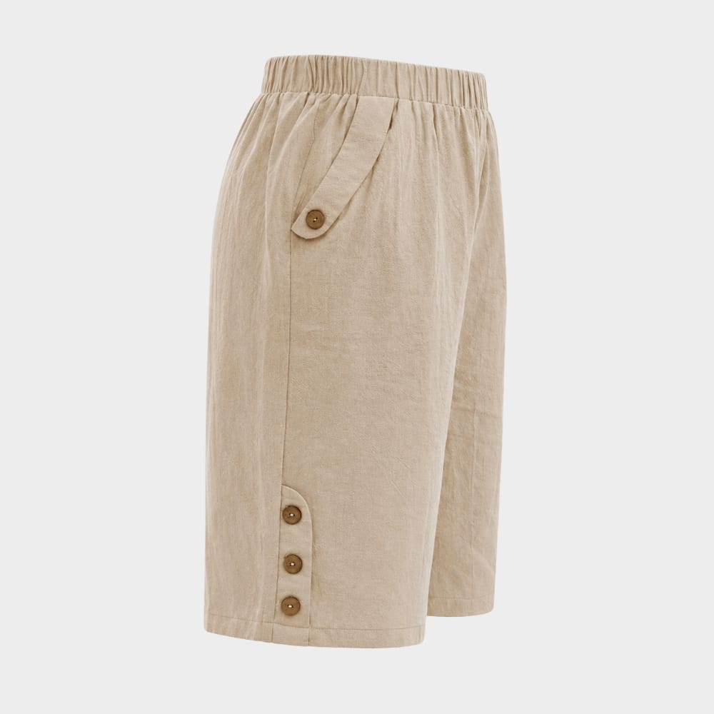 Cairnward-Outdoor womens high waist wide leg summer casual shorts