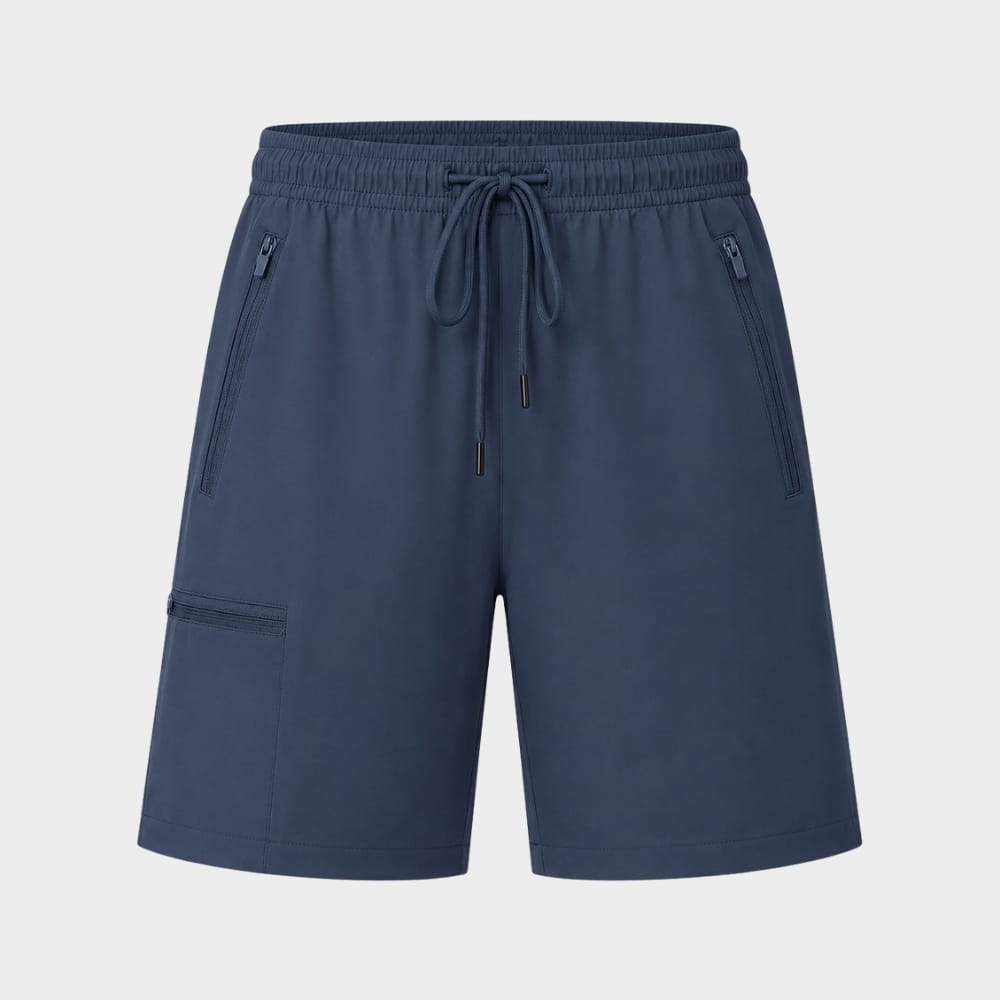 Cairnward-Outdoor womens hiking cargo shorts high waist zipper pockets