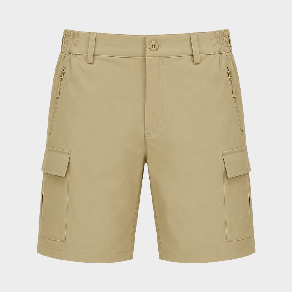 Cairnward-Outdoor womens quick dry hiking cargo shorts zipper pockets