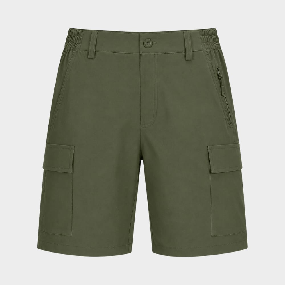 Cairnward-Outdoor womens quick dry hiking cargo shorts zipper pockets