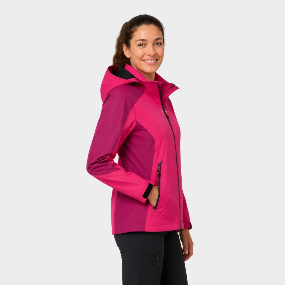 Cairnward-Outdoor womens waterproof windproof hiking jacket hooded outdoor