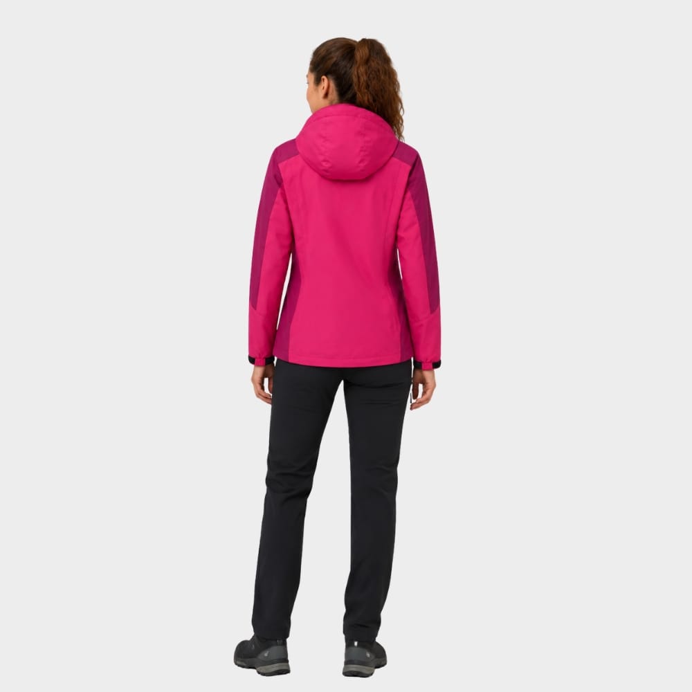 Cairnward-Outdoor womens waterproof windproof hiking jacket hooded outdoor