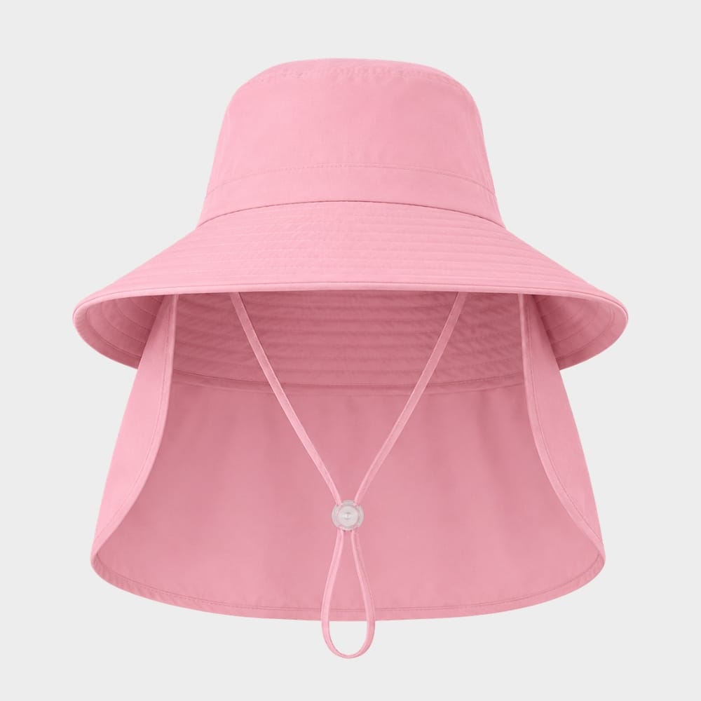 Cairnward-Outdoor womens wide brim sun hat with neck flap ponytail