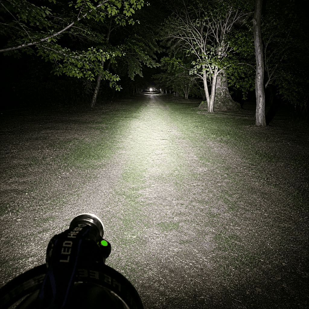 Cairnward-Outdoor zoomable LED headlamp high power waterproof hiking