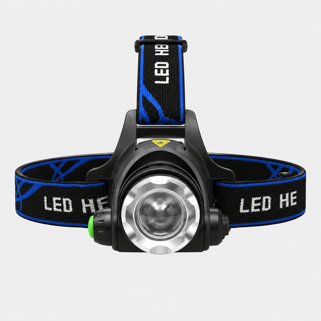 Cairnward-Outdoor zoomable LED headlamp high power waterproof hiking